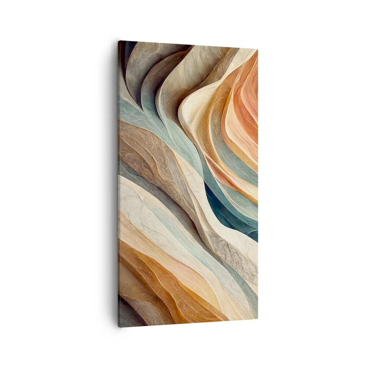 Schilderen op canvas - Het moment vóór de verandering - 55x100 cm