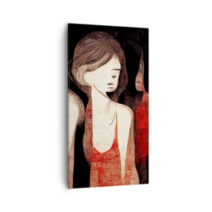 Schilderen op canvas - Madonna's van duisternis - 55x100 cm