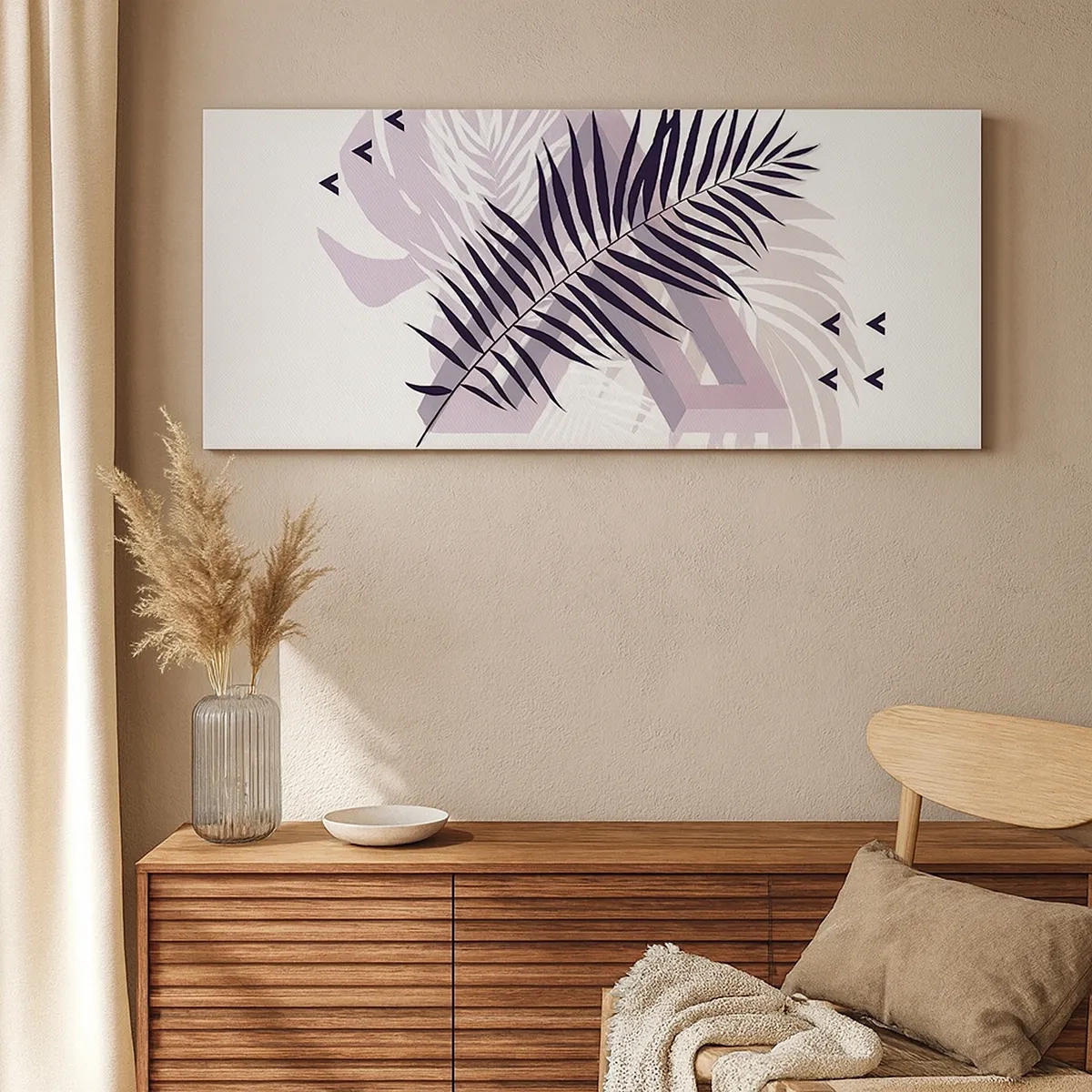 Schilderen op canvas - De schaduw van de schaduw - 30x30 cm