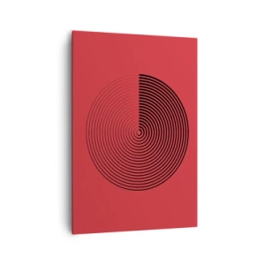 Schilderen op canvas - Circulaire beweging - 70x100 cm