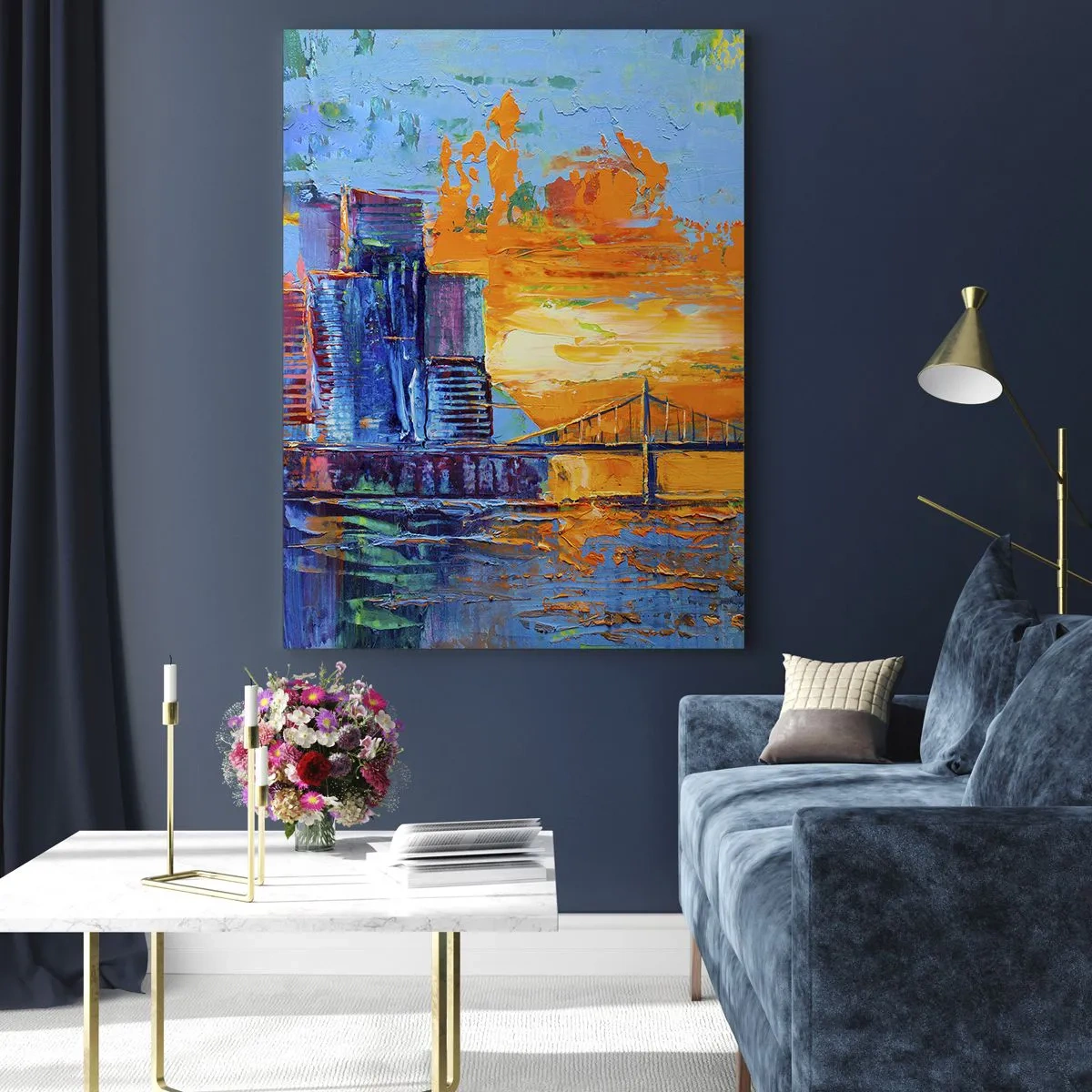 Schilderen op glas - Cultuur en natuur - 70x100 cm