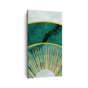 Schilderen op canvas - Een ander zonnestelsel - 45x80 cm