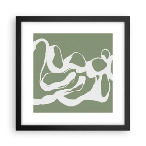 Poster in een zwarte lijst - De roep van de ruimte - 30x30 cm