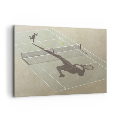 Schilderen op canvas - Jezelf overwinnen - 100x70 cm