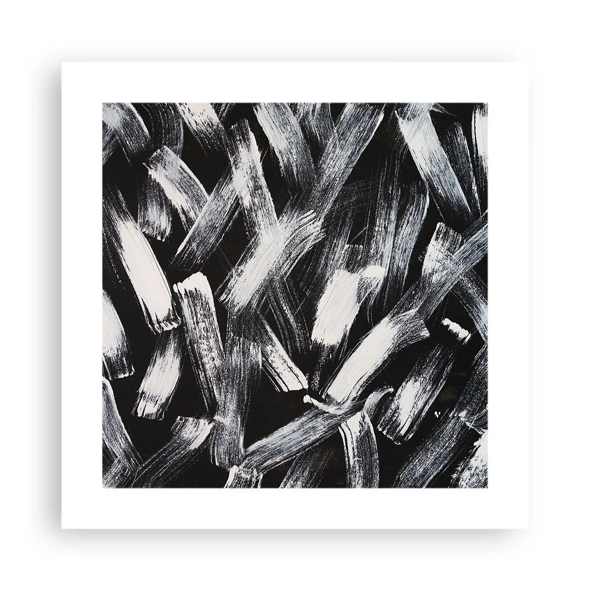 Poster - Abstractie in de industriële spirit - 40x40 cm