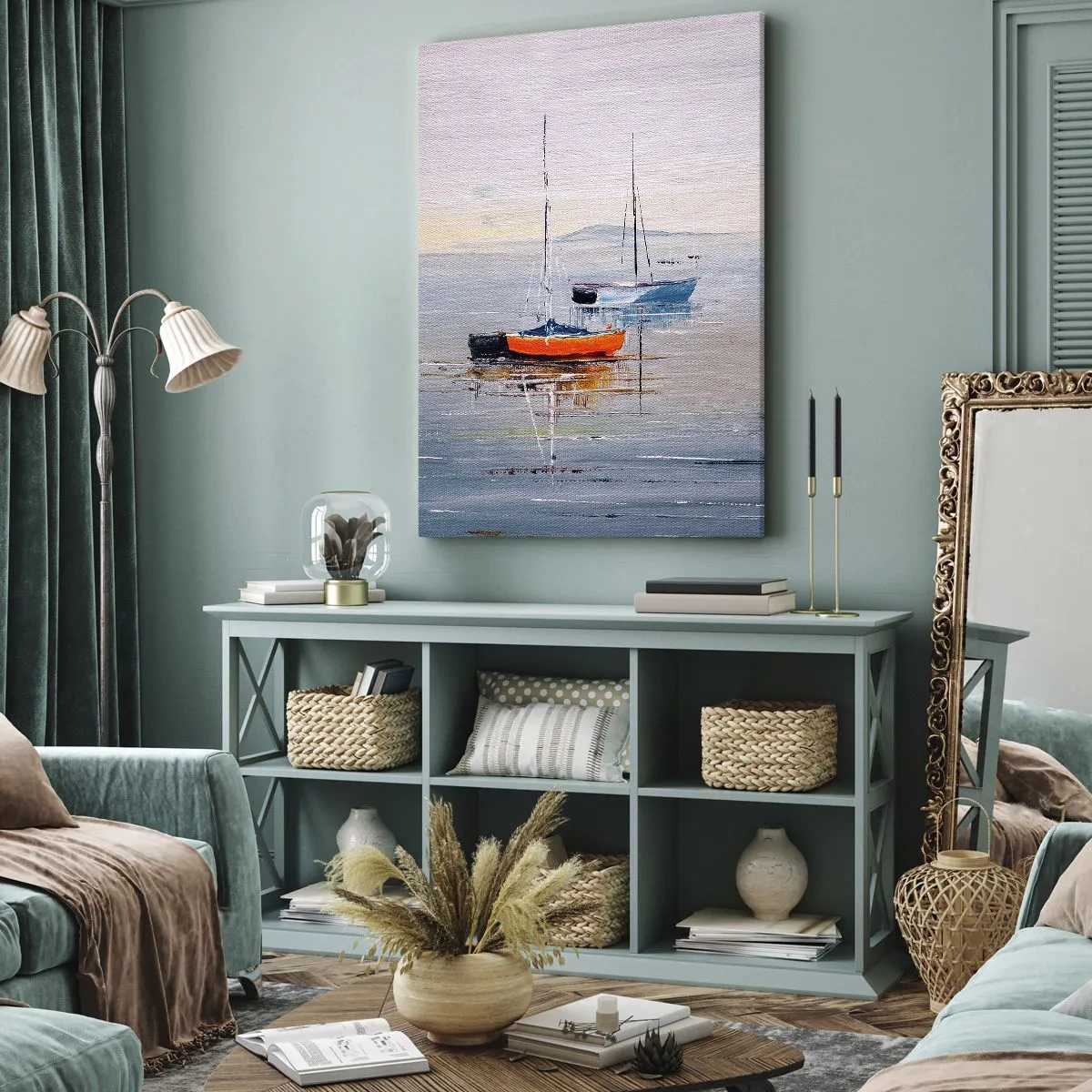 Schilderen op canvas - Een welverdiende rust - 50x70 cm