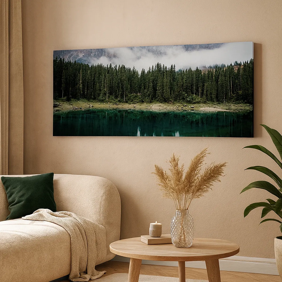 Schilderen op canvas - Stil, stil, laten we het drinkwater niet wakker maken... - 30x30 cm