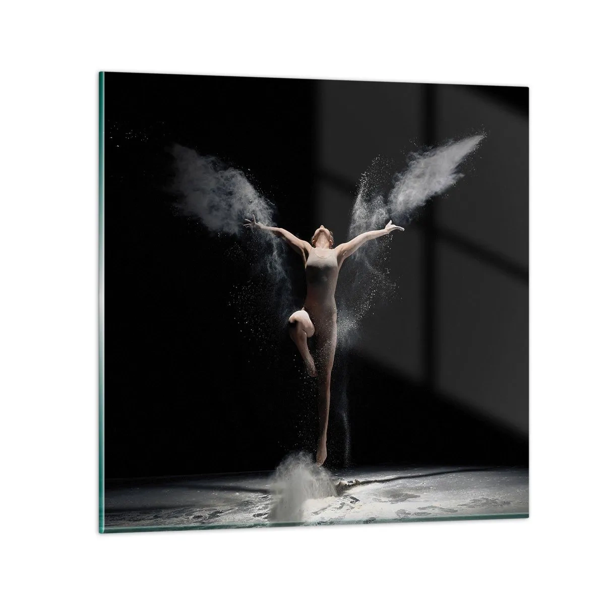 Schilderen op glas - Elfen bestaan - 70x70 cm