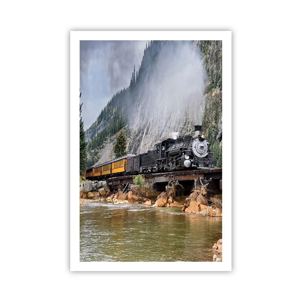 Poster - Waar wil je naar toe? Waar naar toe? - 61x91 cm