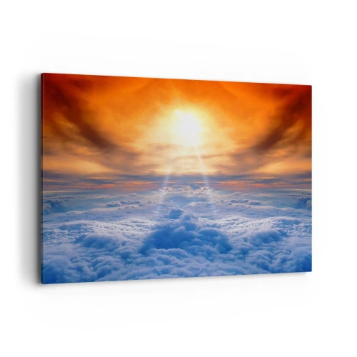Schilderen op canvas - Mystiek landschap - 100x70 cm