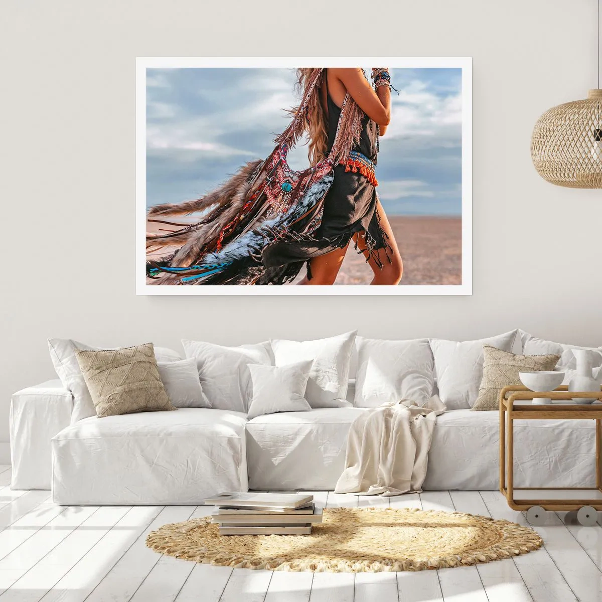 Poster - Het meisje van de sjamaan - 100x70 cm
