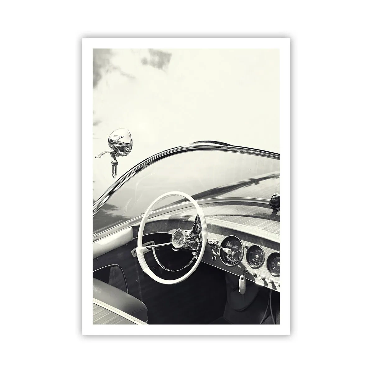 Poster - Weer voor de rijken - 70x100 cm