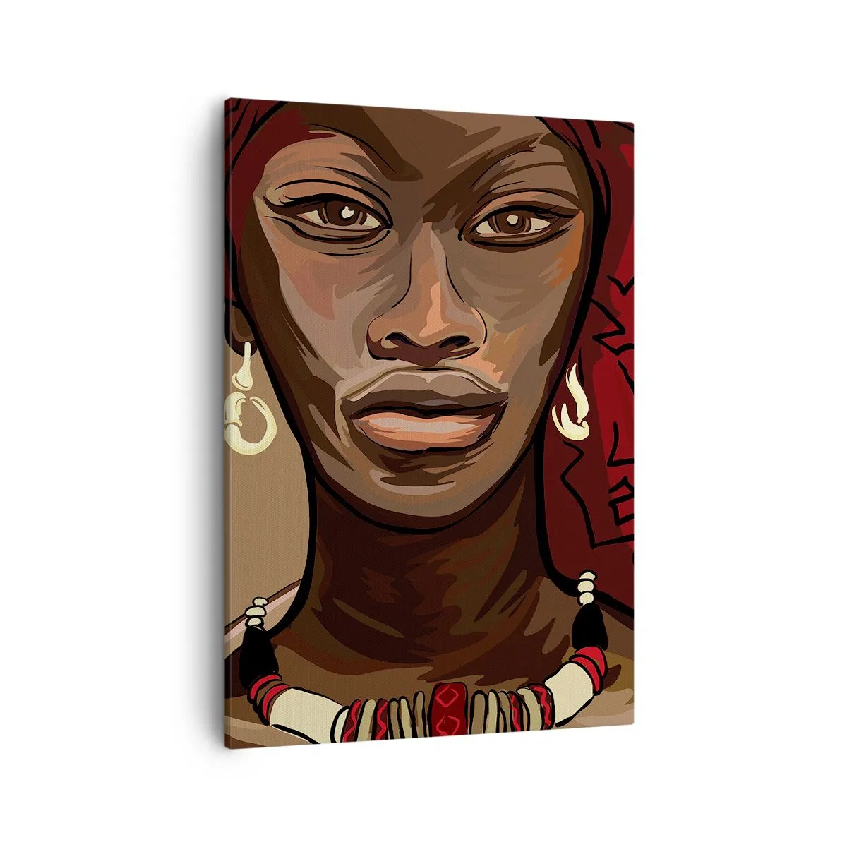 Schilderen op canvas - Ebbenhouten Venus - 50x70 cm