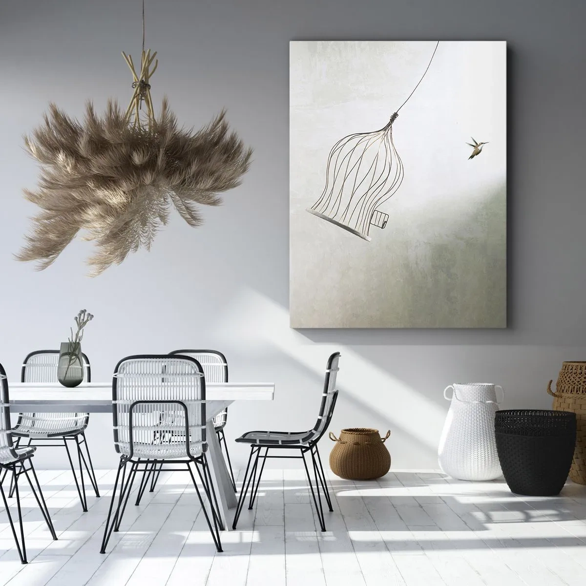 Schilderen op canvas - In je element - 50x70 cm