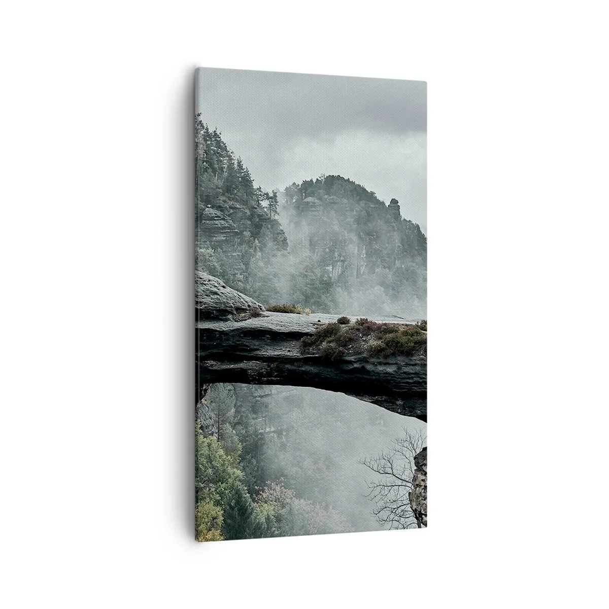 Schilderen op canvas - Het avontuur gaat beginnen - 55x100 cm