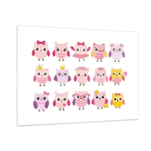 Schilderen op glas - De ene is zoeter dan de andere - 100x70 cm