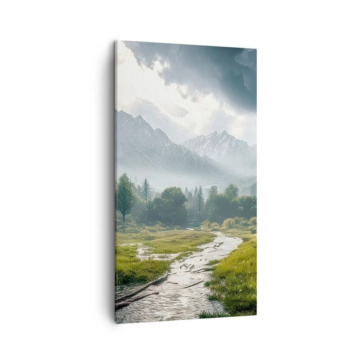 Schilderen op canvas - Daarheen en terug - 45x80 cm