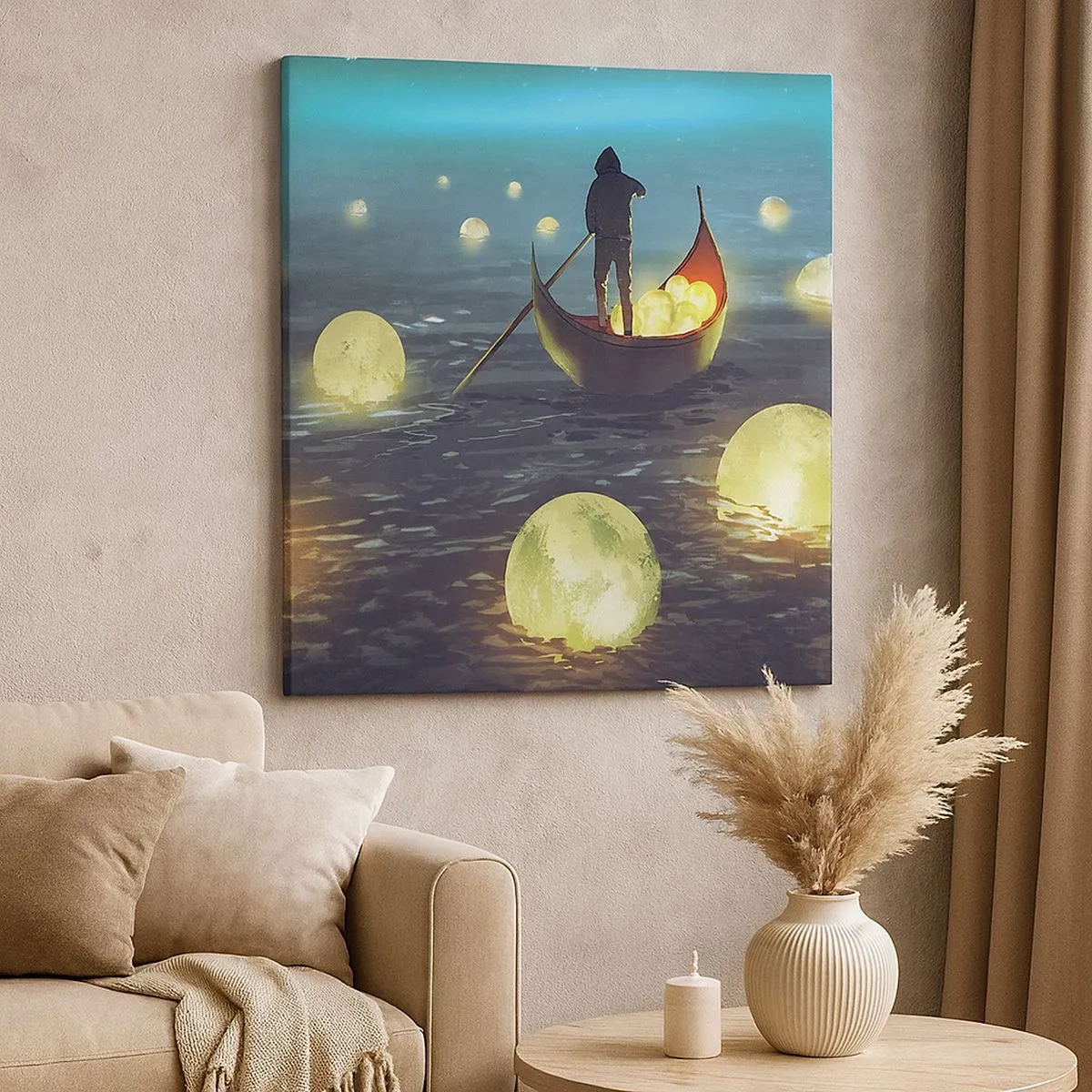 Schilderen op canvas - Dingen waar filosofen nooit van hebben gedroomd - 30x30 cm