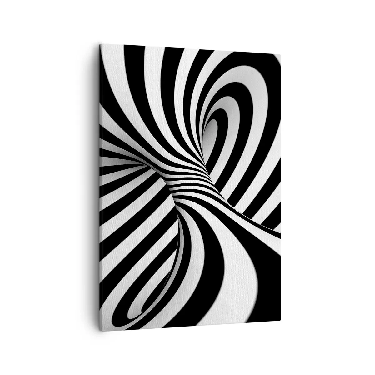 Schilderen op canvas - Compositie: dansende ruimte - 50x70 cm