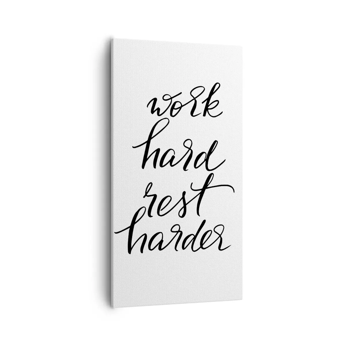 Schilderen op canvas - Levensbalans - 55x100 cm