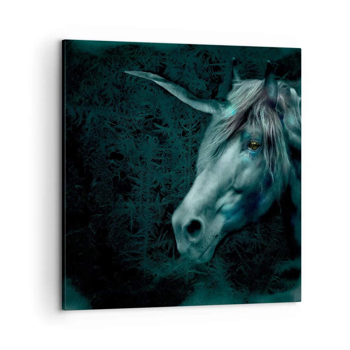 Schilderen op canvas - In een sprookjesbos - 50x50 cm