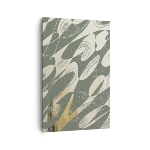 Schilderen op canvas - Ritmische abstractie - 80x120 cm