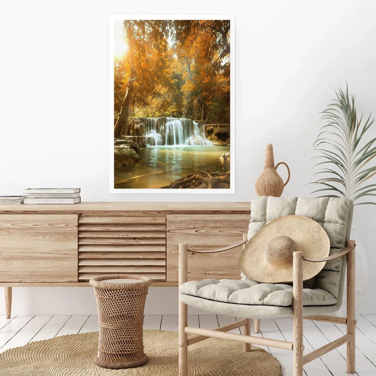 Poster - Park cascade - 70x100 cm