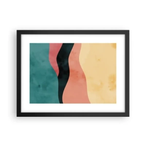 Poster in een zwarte lijst - Conforme non-conformiteit - 40x30 cm