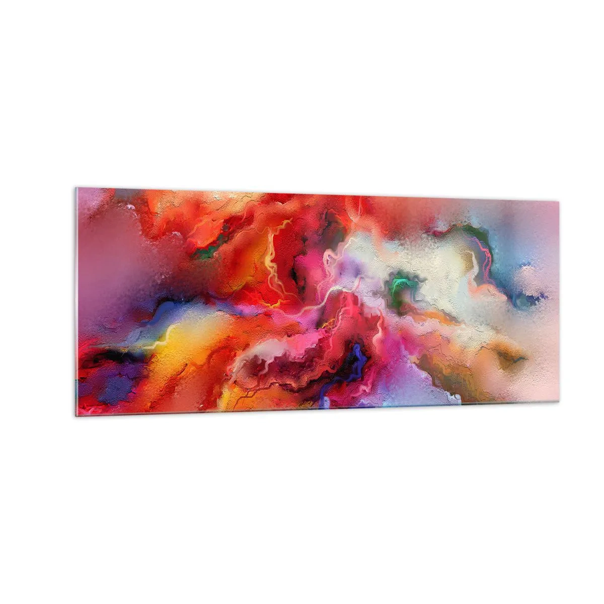 Schilderen op glas - Hoe vang je dromen - rook - 100x40 cm