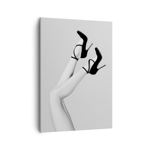 Schilderen op canvas - Op zijn kop - 50x70 cm