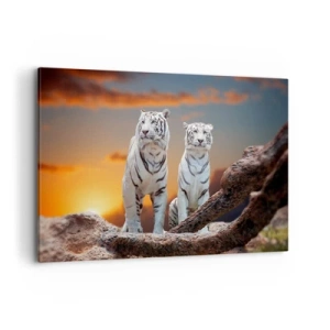 Schilderen op canvas - Net als in Narnia - 120x80 cm