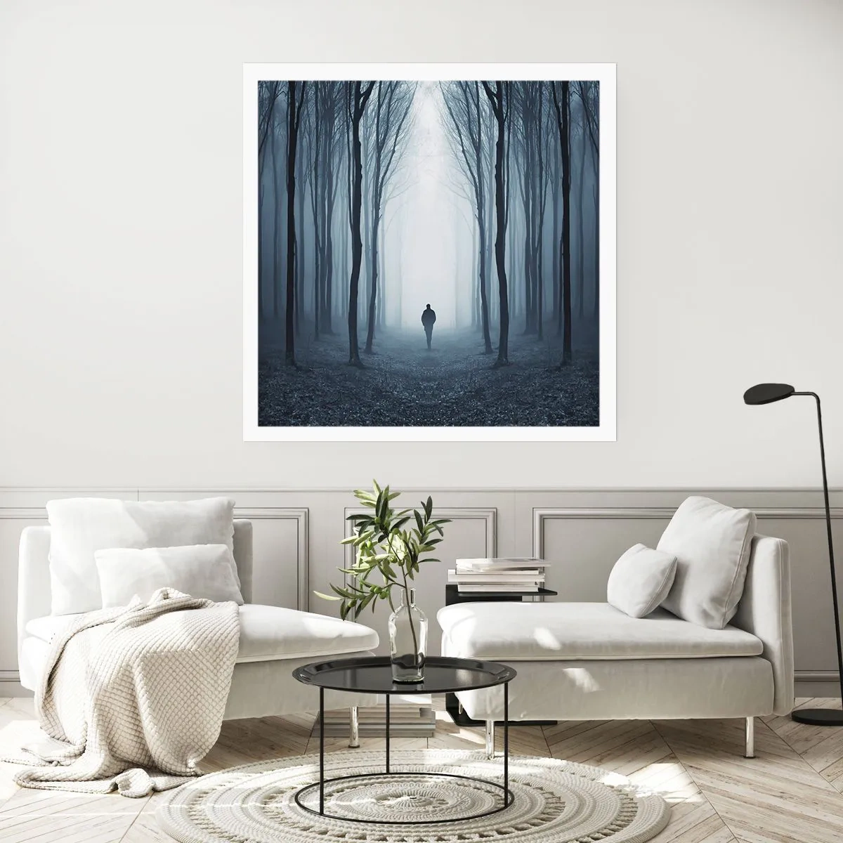 Poster - En alles is eenvoudig en duidelijk - 40x40 cm