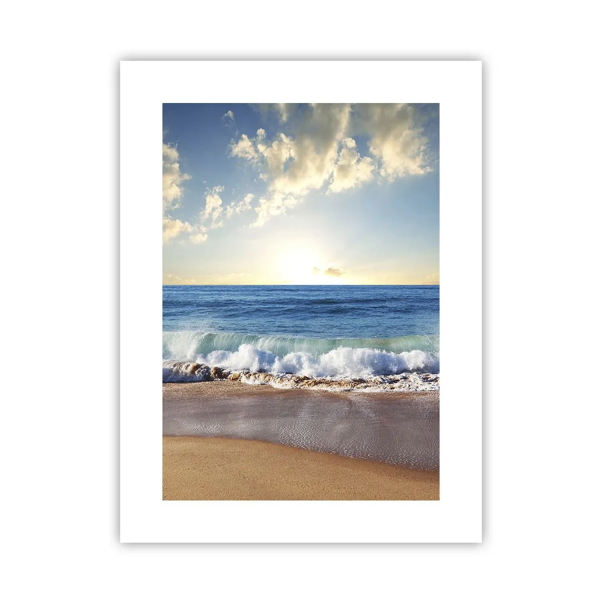 Poster - Beweging en stilte tegelijk - 30x40 cm