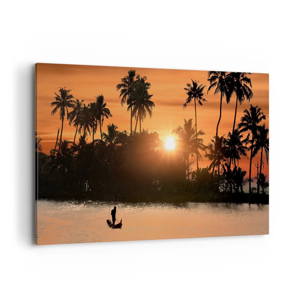 Schilderen op canvas - Tijd om te ontspannen - 120x80 cm