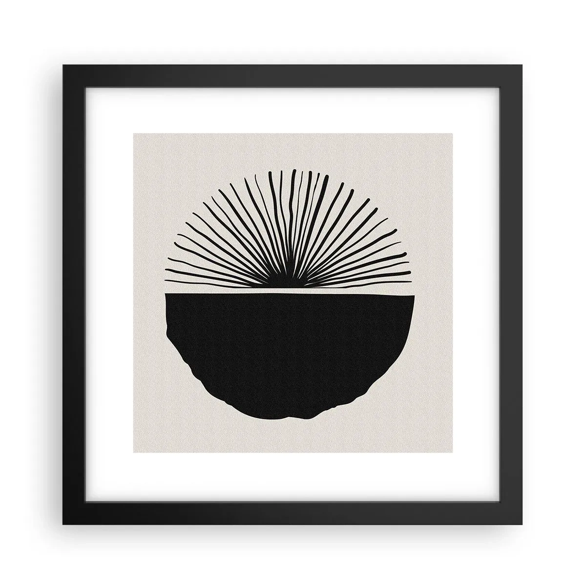 Poster in een zwarte lijst - Een scala aan mogelijkheden - 30x30 cm