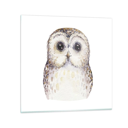 Schilderen op glas - Kijk in mijn ogen - 30x30 cm