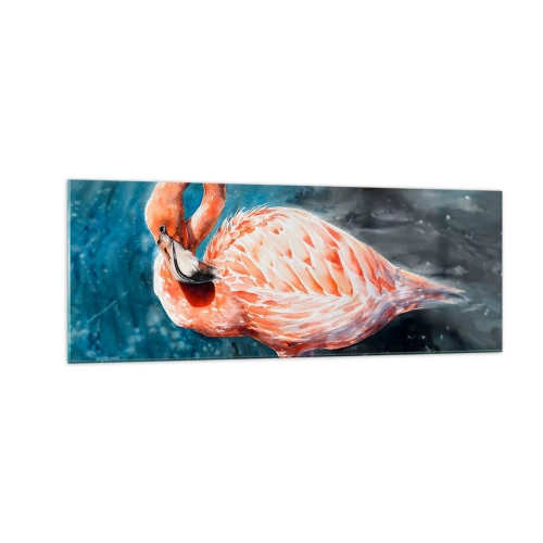 Schilderen op glas - Decoratief van aard - 140x50 cm