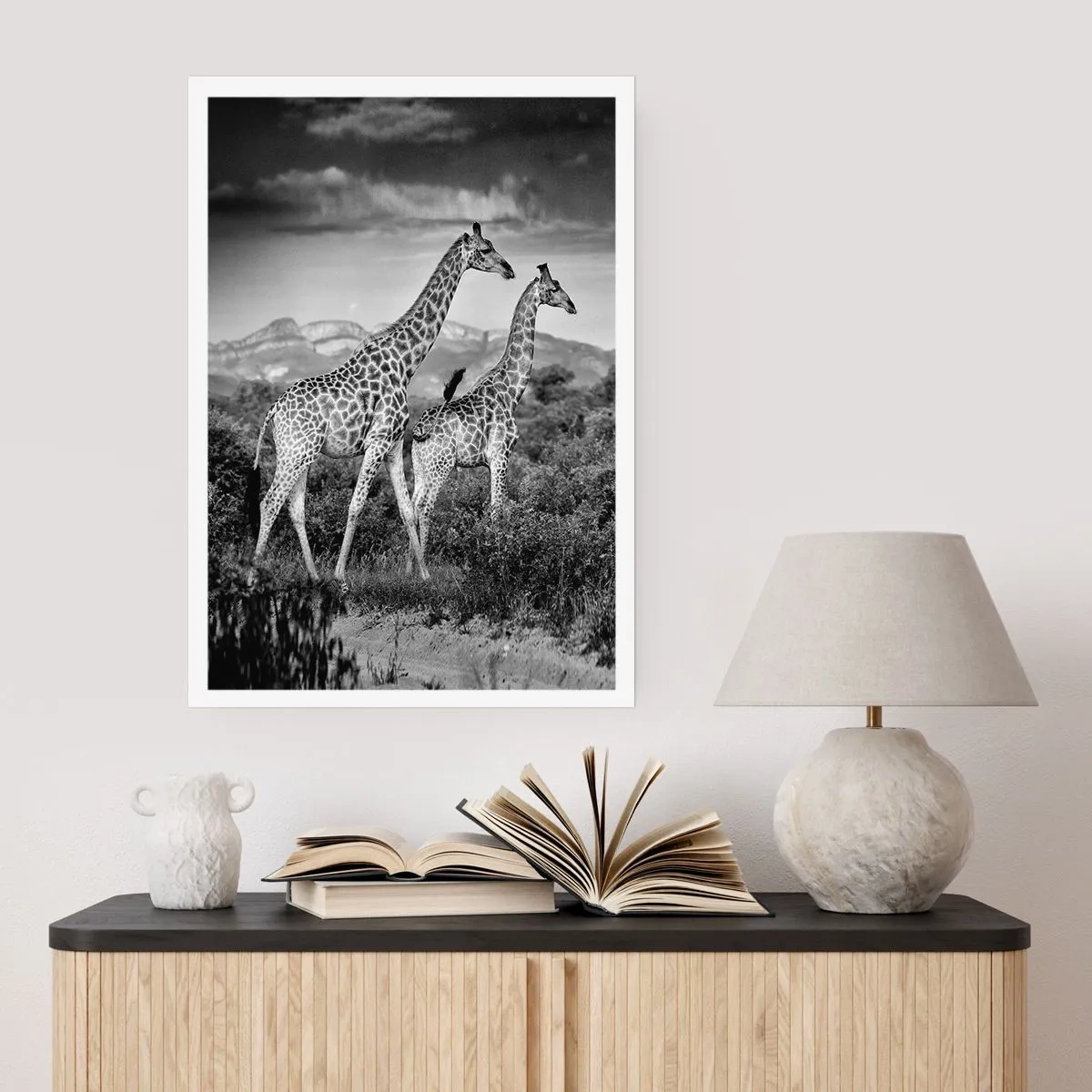 Poster - Hoge sferen in Afrika - 70x100 cm