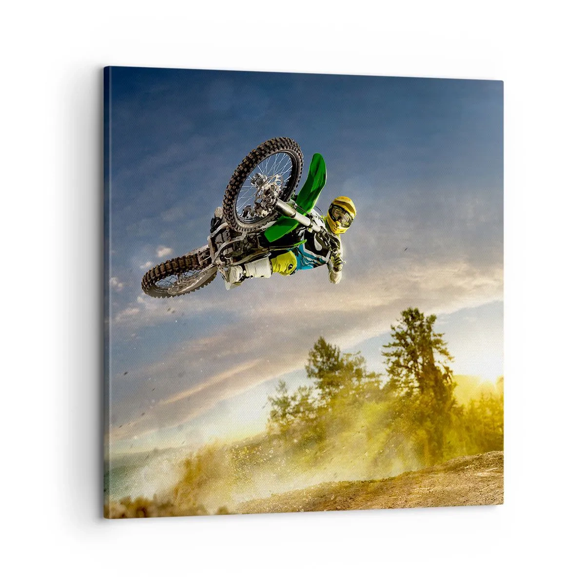 Schilderen op canvas - Schakel emoties in! - 60x60 cm