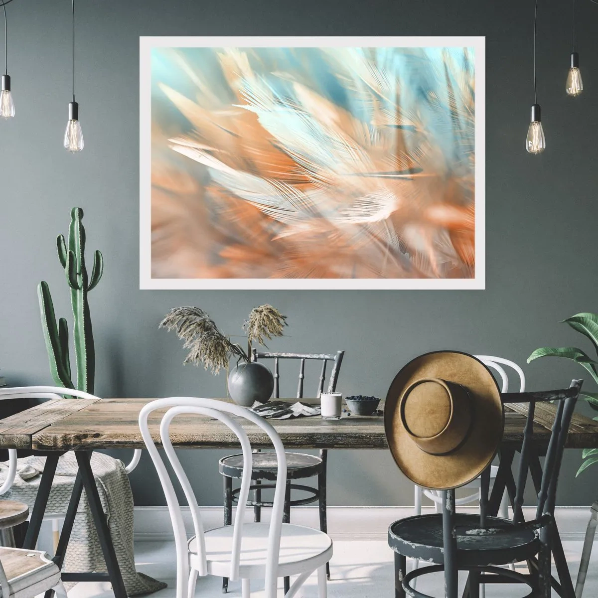 Poster - In het land van zachtheid - 70x50 cm