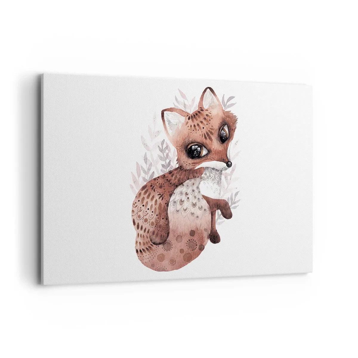 Schilderen op canvas - Houd er gewoon van - 120x80 cm