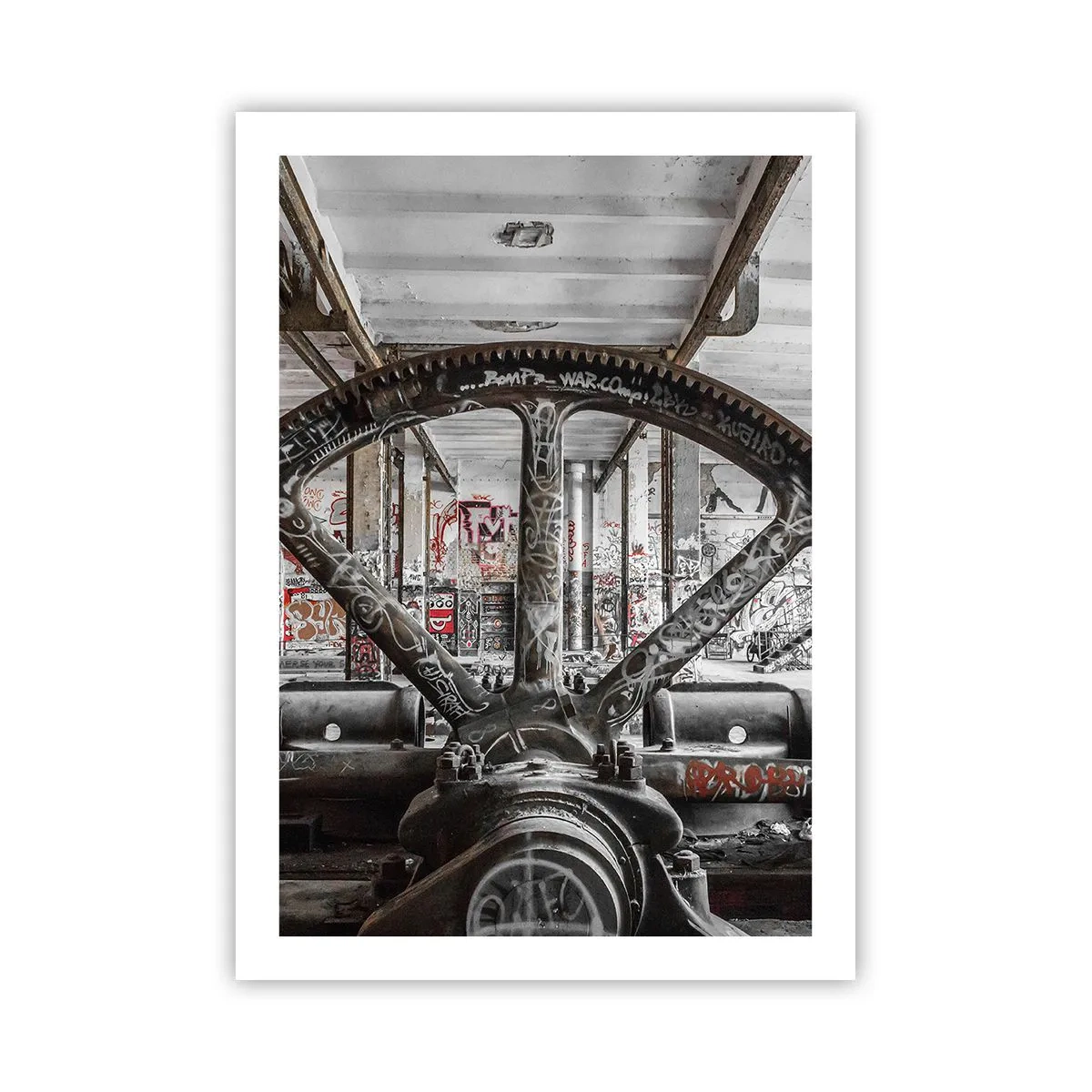 Poster - Het geheime leven van de fabriek - 50x70 cm