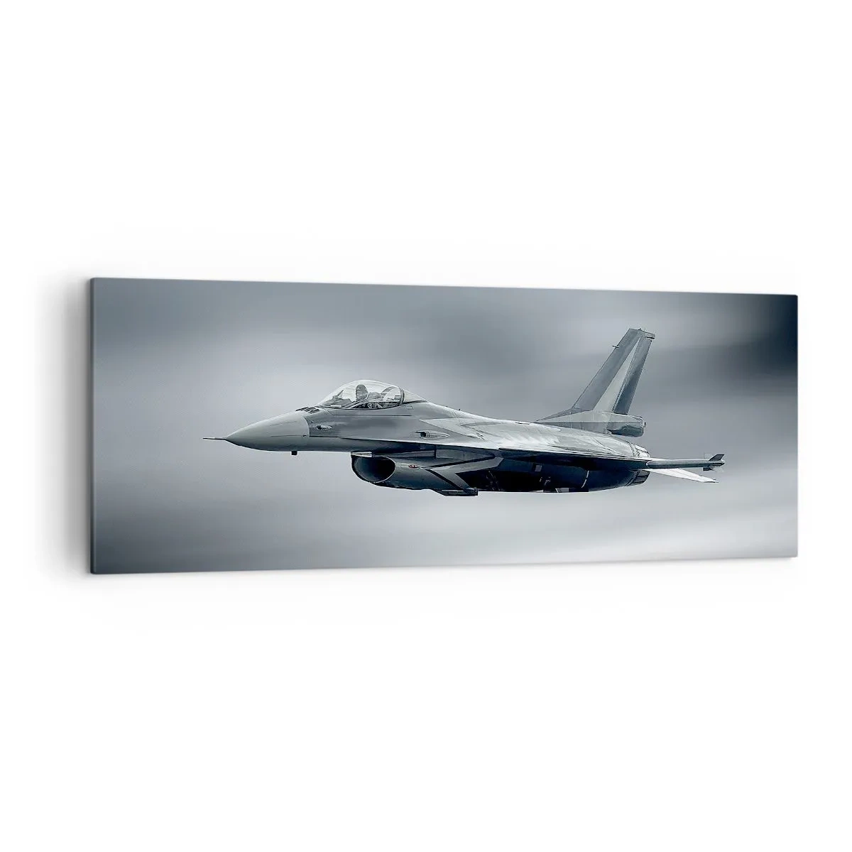 Schilderen op canvas - Ga je de handschoen toewerpen? - 140x50 cm