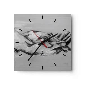 Wandklok - Klok - Begin… - 30x30 cm