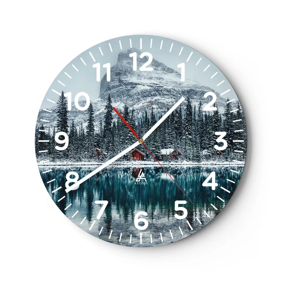 Wandklok - Klok - Canadese stilte - 40x40 cm
