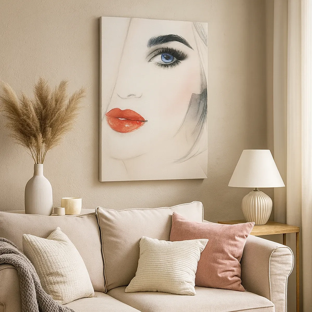 Schilderen op canvas - Het hypnotiseert en bedwelmt - 50x70 cm