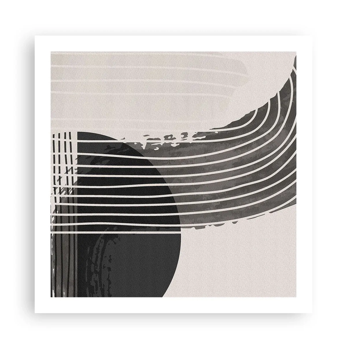 Poster - Daar en terug - 60x60 cm