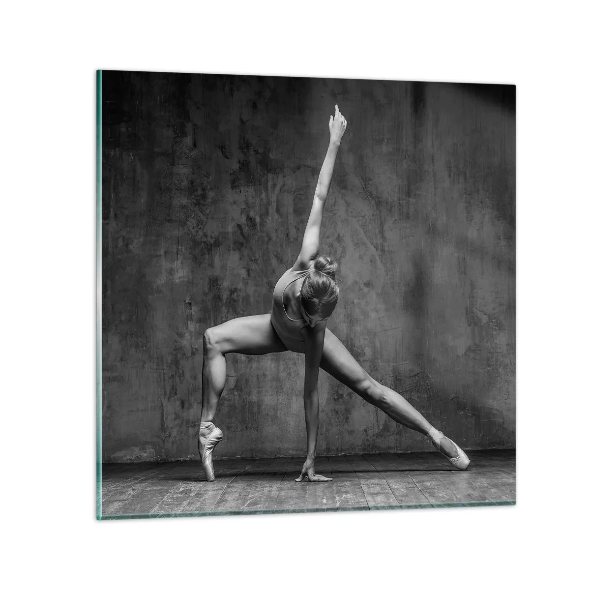 Schilderen op glas - Het ideaal van balans - 60x60 cm