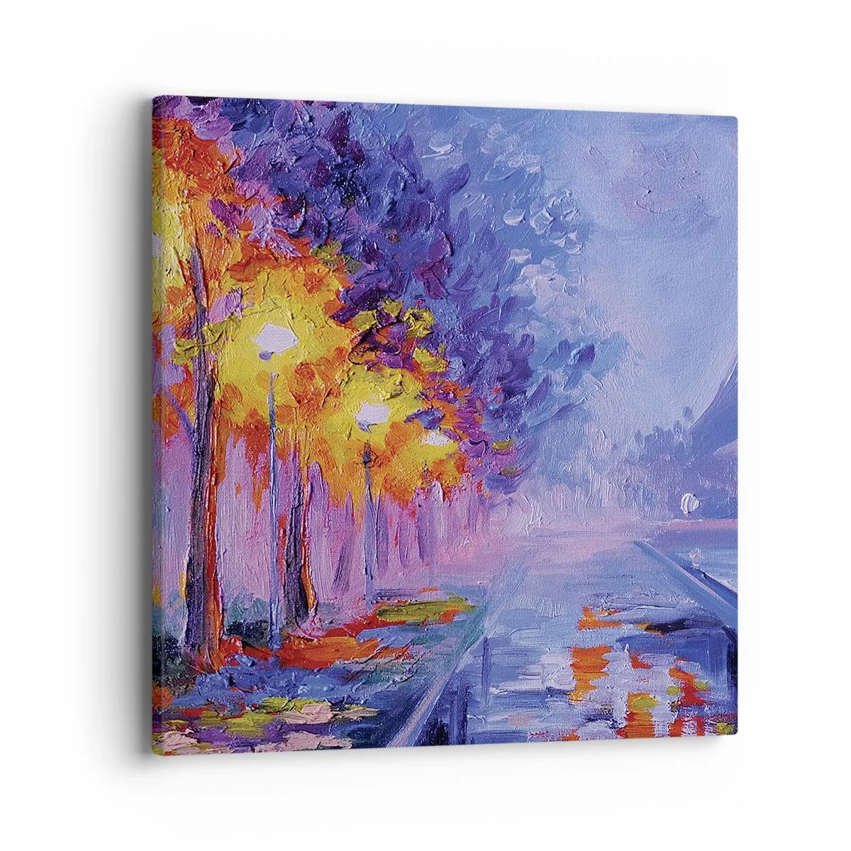 Schilderen op canvas - Een droomwandeling - 40x40 cm