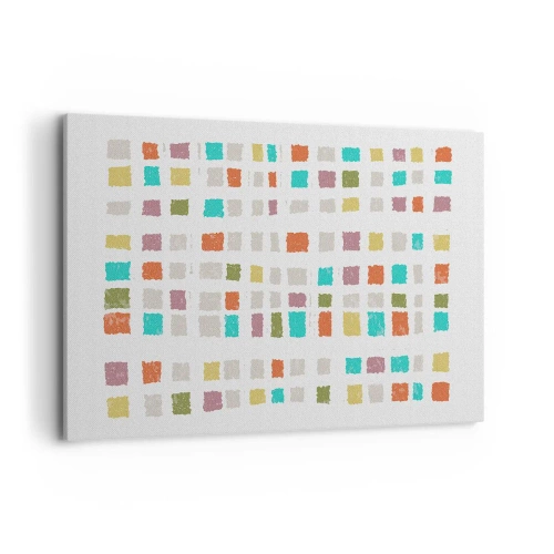 Schilderen op canvas - Onbekend spel - 120x80 cm